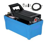 Bomba hidráulica de aire Bomba de pie hidráulica neumática 10000PSI for aparejo y movimiento de maquinaria pesada, reparación de automóviles, aparejos petroleros,Robusto y estable