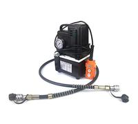 Bomba hidráulica eléctrica de 700 bar y 220 V, color negro, bomba compacta de alta presión para aplicaciones versátiles, ligera, potente y fiable para tareas hidráulicas