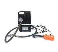 Bomba hidráulica eléctrica de alta presión, con 220 V y 620 W de acero en color negro para trabajos industriales pesados como elevación, prensado y flexión