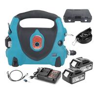 Bomba hidráulica portátil, funciona con pilas recargables con control remoto, 70 Mpa de doble acción para trabajos al aire libre a gran altitud