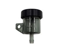 Bomba Hidráulica Principal Depósito de líquido de frenos delantero Universal para motocicleta, depósito de aceite que puede empujar hacia arriba la taza del tanque de embrague(F)