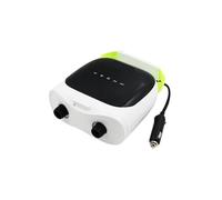 Bomba infladora, bomba de aire eléctrica de 20 PSI, bomba infladora inalámbrica con 6 boquillas para tabla de remo, accesorios de colchón de barco, bomba portátil