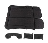 Bomba Infladora Eléctrica de Colchón de Aire para SUV MPV RV Camping, Cómoda Superficie Flocada, 12 V, Negro, Cama de Aire Portátil para Exteriores para Viajes (Black)