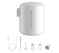 Bomba infladora eléctrica portátil de 2200 mAh, bolsa de compresión de batería, bomba de vacío con luz para tiendas de campaña, toldos, playa, caravana, coche, caravana y al aire libre