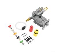 Bomba Lavadora Presión 3/4" Eje 2400-2750 PSI Aluminio | Eje 3/4 pulgadas, 2400-2750 PSI, aluminio para fundido, doble sello, larga duración