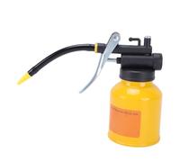 Bomba Manual con Boquilla Extendida, Lata de Engrasador, Estructura de Sello Hidráulico, Botella de Aceite de Lubricación de Alta Presión de 200ml, Acero y Cobre