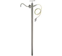 Bomba manual de acero inoxidable Jessberger, para disolventes, alimentos