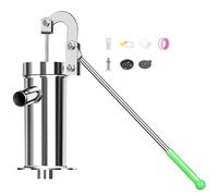 Bomba manual de pozo - Bomba de mano de acero inoxidable para agua de pozo profundo, extracción de agua subterránea para riego de jardín doméstico, profundidad de succión de 8 m