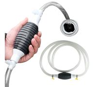 Bomba Manual de Succión de Líquido, Coche de Transferencia de Aceite Multifuncional Portátil con Bola de Goma, Bomba de Sifón de Infusión Manual, Resistente Al Calor