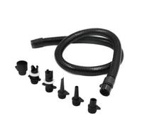Bomba Manual para Sup Alta Presión 1.8 Bar (26 PSI) - Inflador de Mano Profesional con 6 Boquillas - para Paddle Surf, Kayak, Botes Inflables, Tiendas y Colchones - 2L Gran Capacidad