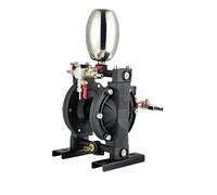 Bomba neumática de diafragma alta presión, bomba doble, pintura, en aerosol, presurización, recubrimiento a base agua resistente a ácidos y álcalis,Sistema de control de procesos