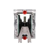 Bomba neumática de diafragma autocebante de acero inoxidable resistente a la corrosión, filtración química a presión, extracción de caucho, uso en minería.(66612B-344-C)
