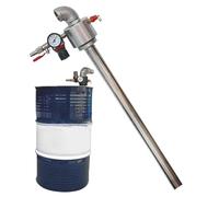 Bomba neumática de Transferencia de Aceite, Bomba de líquido Especial para barriles de 200 litros, Bomba química neumática de Acero Inoxidable, caudal Grande de 30-70 l/min, a