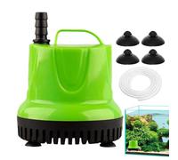 Bomba para acuario - Bomba de agua para fuente, filtro silencioso con ventosa para bañera de jardín exterior terrario drenaje riego