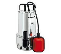 Einhell Bomba de aguas sucias GC-DP 1020 N | 1000 W | Caudal de 18 000 l/h | Altura de impulsión de 9 m | Partículas de hasta Ø 20 mm | Interruptor flotador | asa