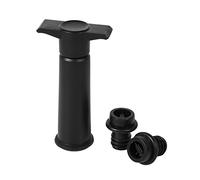 Bomba para crear el vacío en botellas de vino y champán de 12,5 cm con dos tapones