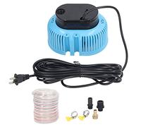 Bomba para cubierta de piscina de 75 W, elevación de 10,5 pies, protección contra quemaduras en seco, bomba de drenaje sumergible para cubierta de piscina con manguera