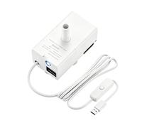 Bomba para fuente para mascotas, 5 V, extraíble, resistente al agua, silenciosa, con luz, para cachorros, gatos, hogar, tienda de mascotas, casa de gatos, residencia universitaria