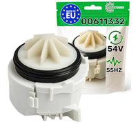 Bomba para Lavavajillas 15W con Código Original 00611332 611332 para Bosch para Balay para Siemens para Neff para Constructa BLP3 00/002 205.962 - Garantía de 5 Años - MADE IN EU - ONIX TECH