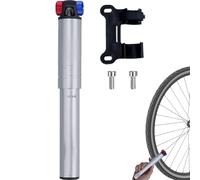 Bomba para neumáticos de bicicleta | Inflador de aluminio de 11 bar - Inflador de neumáticos portátil | para bicicleta de montaña, bicicleta de carretera, al aire libre, ciclismo, ciudad