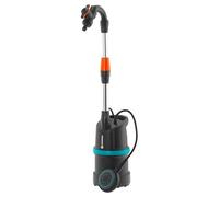 Bomba para recogida de aguas pluviales GARDENA 4000/1 con cable: Bomba sumergible a presión con filtro integrado, caudal 4000 l/h, válvula de control para ajustar la cantidad de agua (1762-20)