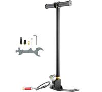 Bomba PCP SucceBuy de 3 Etapas, 30MPa 4500PSI, con Manómetro, Bomba Manual de Aire para Neumáticos de Coche, Bicicleta, Tanques de Buceo, Paintball