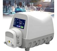 Bomba Peristáltica, Bomba Dosificadora De Líquidos De Laboratorio 1589Ml/Min, Bomba Peristáltica De Dispensación Con Pantalla Táctil Inteligente, Para Experimentos, Industria Química, Llenado, Pruebas