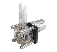Bomba Peristáltica, Bomba dosificadora peristáltica for agua analítica de acuarios y laboratorios (0 a 500 ml/min)(Flat bracket,12V)