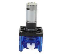 Bomba Peristáltica con Motor DC Cepillado 12V 0.9A, Caudal 800 ml/min, Compatible con Lavanderías y Lavadoras, PC, Construcción de Acero Inoxidable y Nylon, Pieza de Repuesto de (12V)