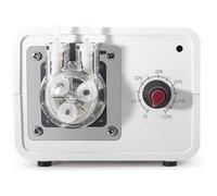 Bomba peristáltica de 24 V, bomba dosificadora de líquido de velocidad ajustable de 8 a 185 ml/min, memoria de apagado para aplicaciones de laboratorio, tubo de 3 mm de diámetro interior x 5 mm de