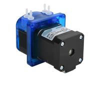 Bomba peristáltica de 65 ml/min, motor paso a paso de 24 V, tubo doble, fácil de reemplazar, tubo de Norprene, bomba dosificadora de 2,4 mm x 5,6 mm.(KMD-42B-P with 2802)