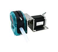 Bomba peristáltica de alto flujo DIY KK25-ODM de 3700 ml/min, bomba de líquido con Motor paso a paso de 24V 6000H ID10xOD15 de silicona