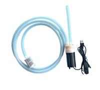 Bomba peristáltica de alto flujo for dosificación de vino y líquidos, bomba de agua eléctrica en miniatura, fácil de usar, dispositivo portátil, 1 Uds.(Pump with 1m pipe)