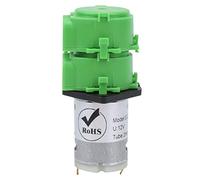 Bomba peristáltica doble bomba dosificadora de líquidos Dc12v con manguera de silicona de 2x4mm para circulación de acuario de peces (CC 24 V)
