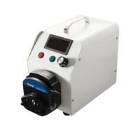 Bomba peristáltica dosificadora de cloro ajustable Análisis de laboratorio Dosificación química Motor paso a paso Impulsado Tubería fácil de alta precisión(YZ25 3 roller white)