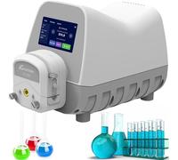 Bomba peristáltica inteligente con pantalla táctil, dosificación de líquidos de alta precisión de 1589 ml/min para laboratorio, industria química y aplicaciones de llenado