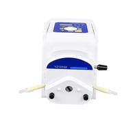 Bomba peristáltica inteligente dispensadora de líquido con Motor paso a paso portátil tipo caja de 24v(YZ15 6 rollers white)