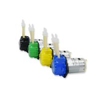 Bomba peristáltica silenciosa autocebante DC Micro, bomba de líquido for dosificación e irrigación de laboratorio, silicona/BPT, bajo ruido, 1 unidad(12V BPT)