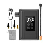 Bomba portátil | Apagado automático con indicador de presión de luz LED - Bomba de neumáticos de bicicleta inflador eléctrico | para ciclismo de carretera, ciudad, globo, anillo de natación, pelota