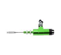 Bomba Principal De Freno Trasero Bomba Hidráulica Sistema Universal de varilla de cilindro maestro de freno de embrague hidráulico de motocicleta apto para Yamaha(Green)