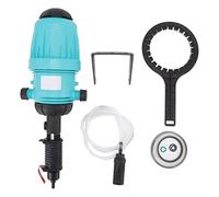Bomba proporcional Fertilizante inyector de líquido químico Dispensador Doser G3/4 Interfaz masculina Fácil operación de la presión de agua alimentada para equipos de riego (H2502 (0.2% O 2%))