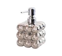 Bomba redonda recargable de cerámica de la loción del dispensador 400ml 14oz del jabón del color sólido for la cocina del cuarto de baño