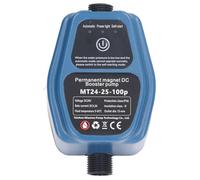 Bomba Reforzadora de Presión de Agua, 100W 24V IP56 Bomba Reforzadora de Presión de Agua para Ducha, Arranque y Parada Automáticos, Bomba de Presión de Agua 25L Por Minuto (Enchufe UE 100-240V)