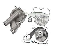 Bomba Refrigerante Bombas Agua Conjunto De Bomba Agua Motor 400cc Junta Sellado Aceite 650cc Accesorios Motocicleta Para CFMOTO 400NK 650TR 650NK Para Cf Moto(Plata)