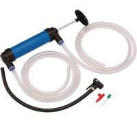 Bomba sifón de transferencia de combustible adecuada para transferir agua, aceite, bomba de aire y bomba de aceite extractora de aceite, bomba de agua pequeña de doble propósito con adaptadores de