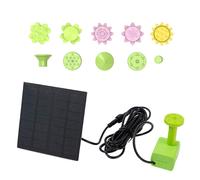 Bomba solar de 7V/1.4W para fuente, estanque, bebedero para pájaros y decoración de jardín