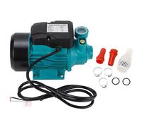 Bomba solar de CC, bomba solar de vórtice de CC 200 W, 3200 RPM, 35 LPM, gran flujo, 25 m, bombas autocebantes de vórtice de alta elevación (12 V CC.)