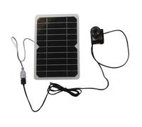 Bomba solar para fuente, 5V 5W, fuente de agua para piscina, fuente USB para jardín exterior para bebedero
