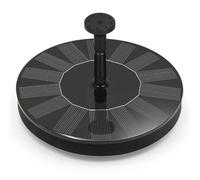 Bomba solar para fuente, bebedero solar para pájaros, kit de bomba solar flotante de 1,4 W para fuentes