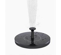 Bomba solar para fuente de agua de 3,5 W con batería de 1500 mAh, elemento flotante para estanque con 6 patrones de rociado para jardín.